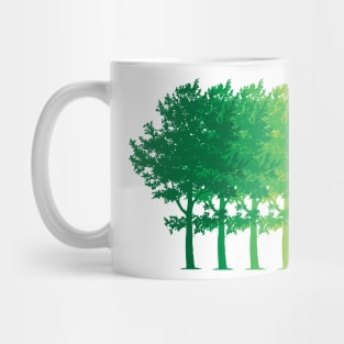 Green Forest Fade Out Mug